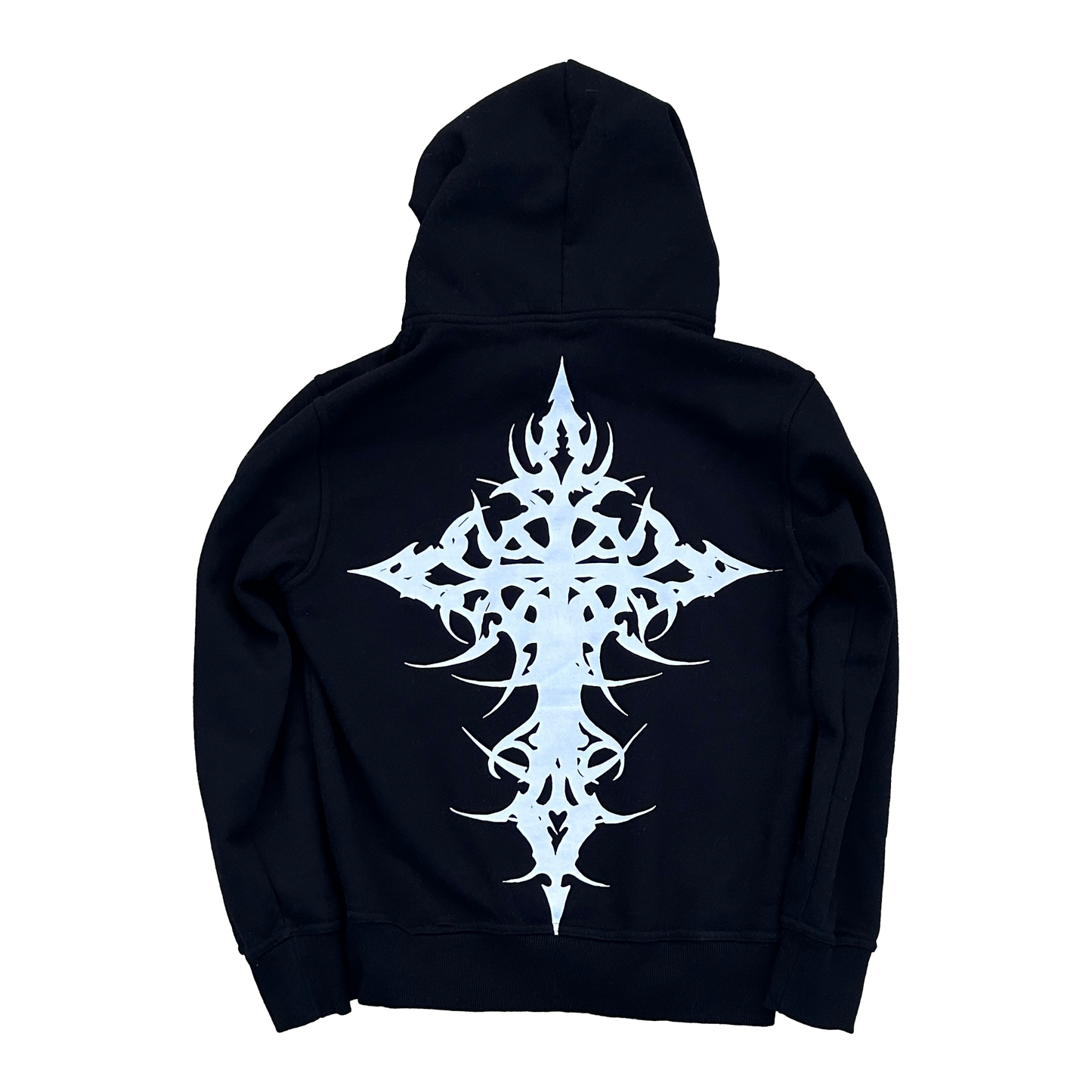 "Before Chaos" Zip-up Black