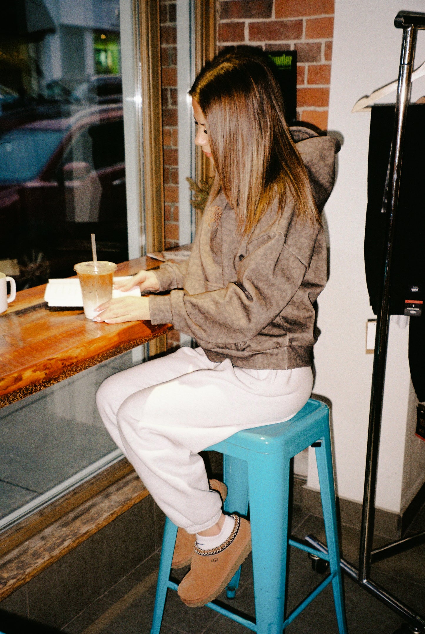 "Untamed" Hoodie Brown
