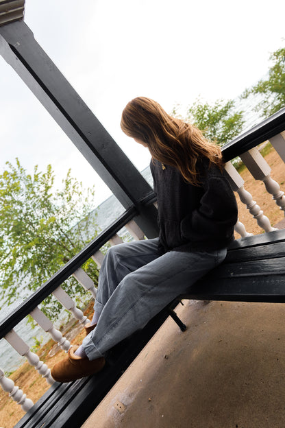 "Untamed" Hoodie Black